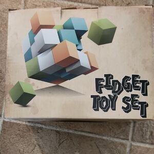 Fidget Toy Set - Multicolor Cubes